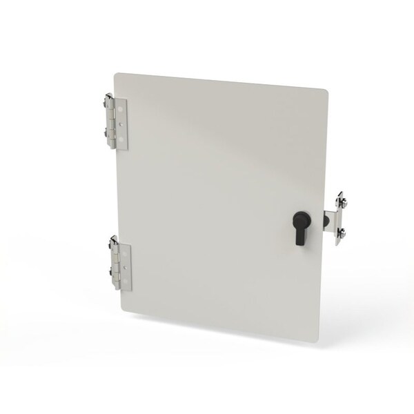Panel, 12-1/2 in. H x 10-1/2 in. W x 0.08 in. L, Carbon Steel
